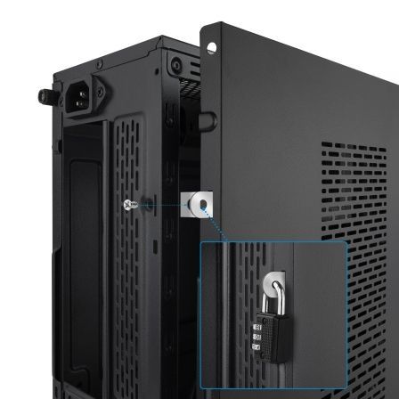 Tooq TQC-3005U3 Caja Slim Negro con Fuente 500W Tooq TQC-3005U3 Caja Slim Negro con Fuente 500W
